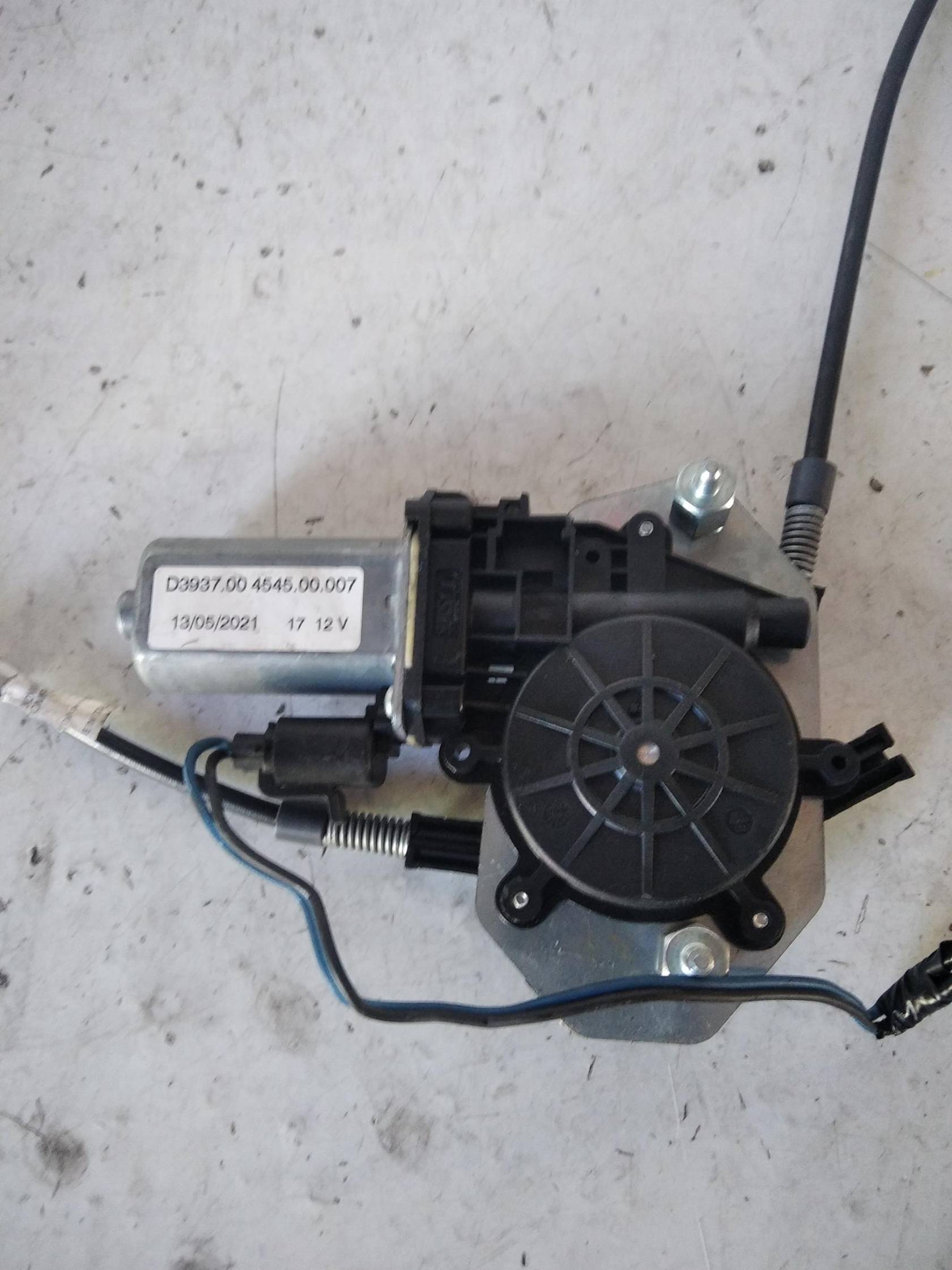 Alzacristallo elettr. porta ant. sx.